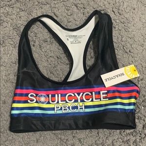 Soulcycle workout bra
